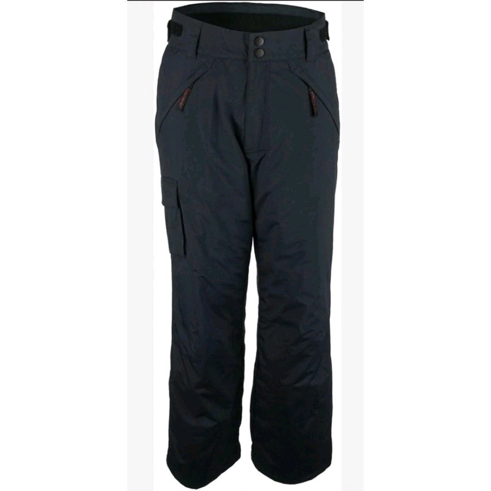 Obermeyer Men M Short Ski Pants Snowboard Charcoal Adjustable Outdoor Sport Snow